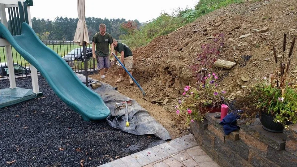 Extensive Retaining Wall and Outdoor Space Renovation by Shaylor's Ponds & Patios - Photo 13