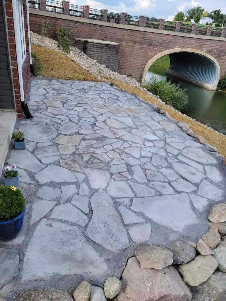 Paved pathways by K & K Outdoors LLC - Photo 3