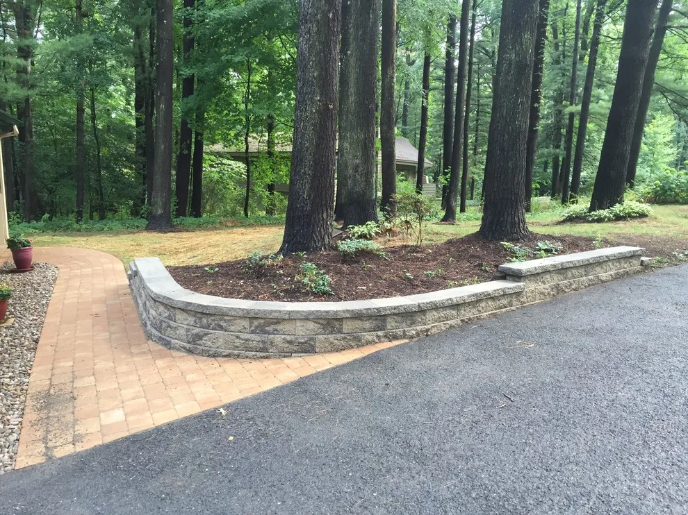 Outdoor Living Space and Support Wall by JRS Landscaping LLC - Photo 17