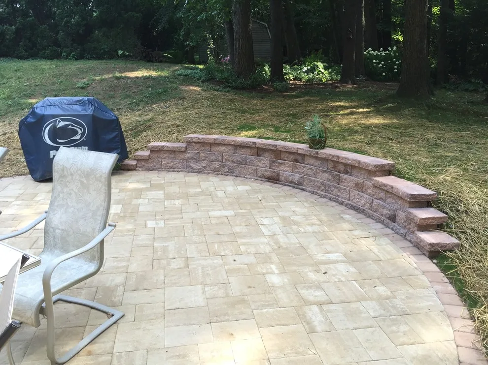 Outdoor Living Space and Support Wall by JRS Landscaping LLC - Photo 4