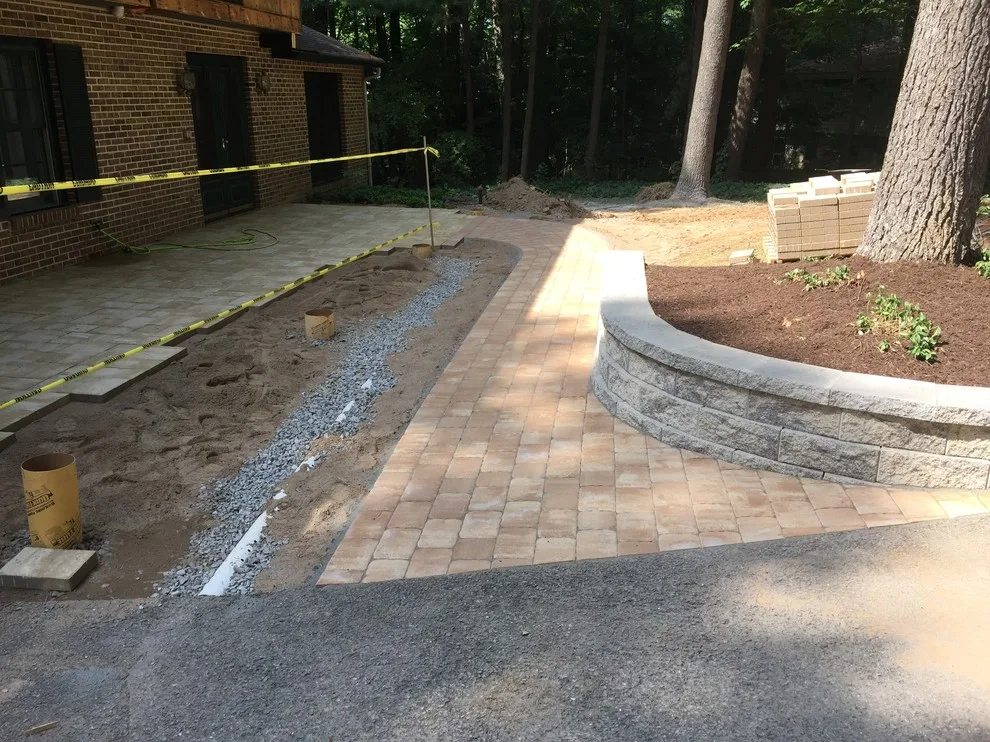 Outdoor Living Space and Support Wall by JRS Landscaping LLC - Photo 10