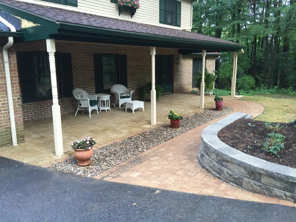 Outdoor Living Space and Support Wall by JRS Landscaping LLC - Photo 12