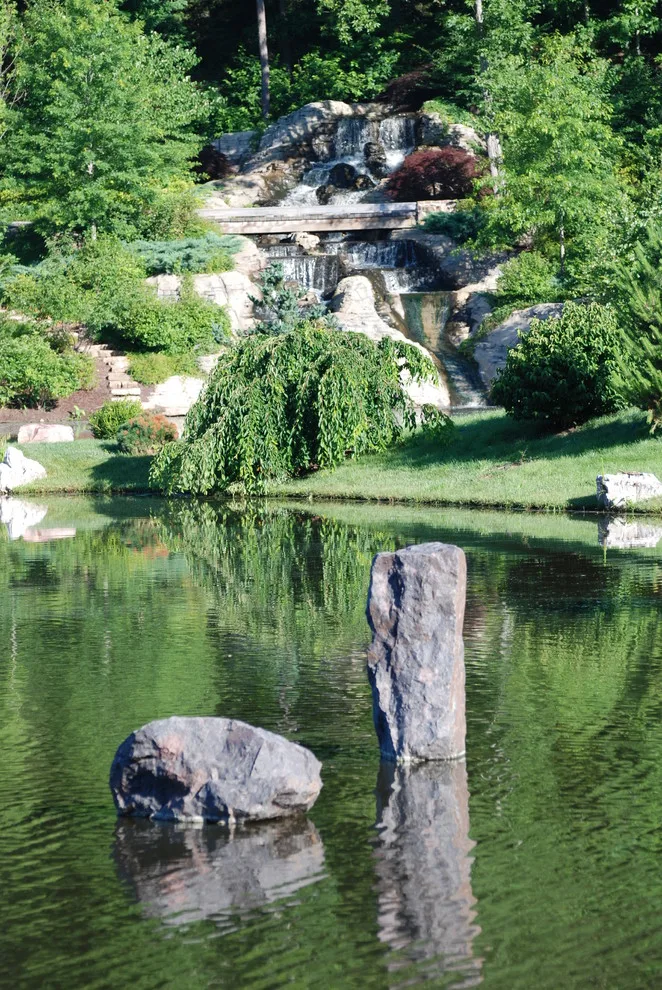 Lakefront Japanese Garden, Folk MO by Rost, Inc. - Photo 2