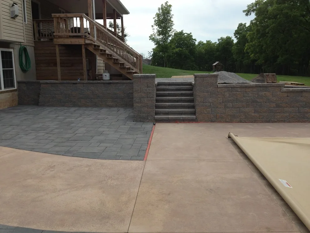 Wall and Patio Retention Project by JRS Landscaping LLC - Photo 8