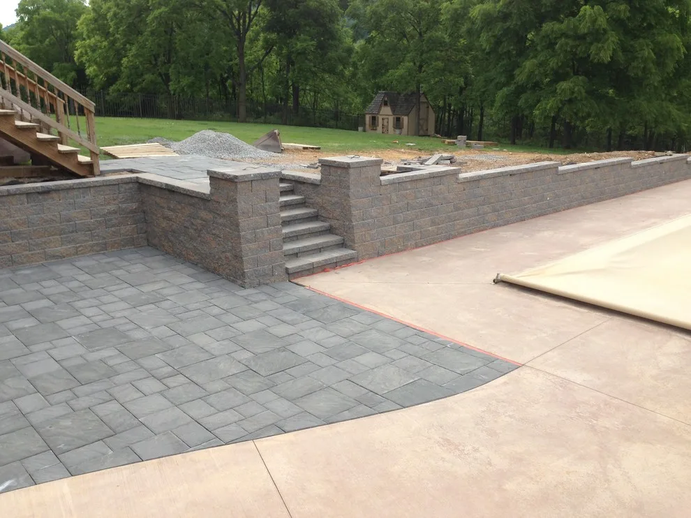 Wall and Patio Retention Project by JRS Landscaping LLC - Photo 12