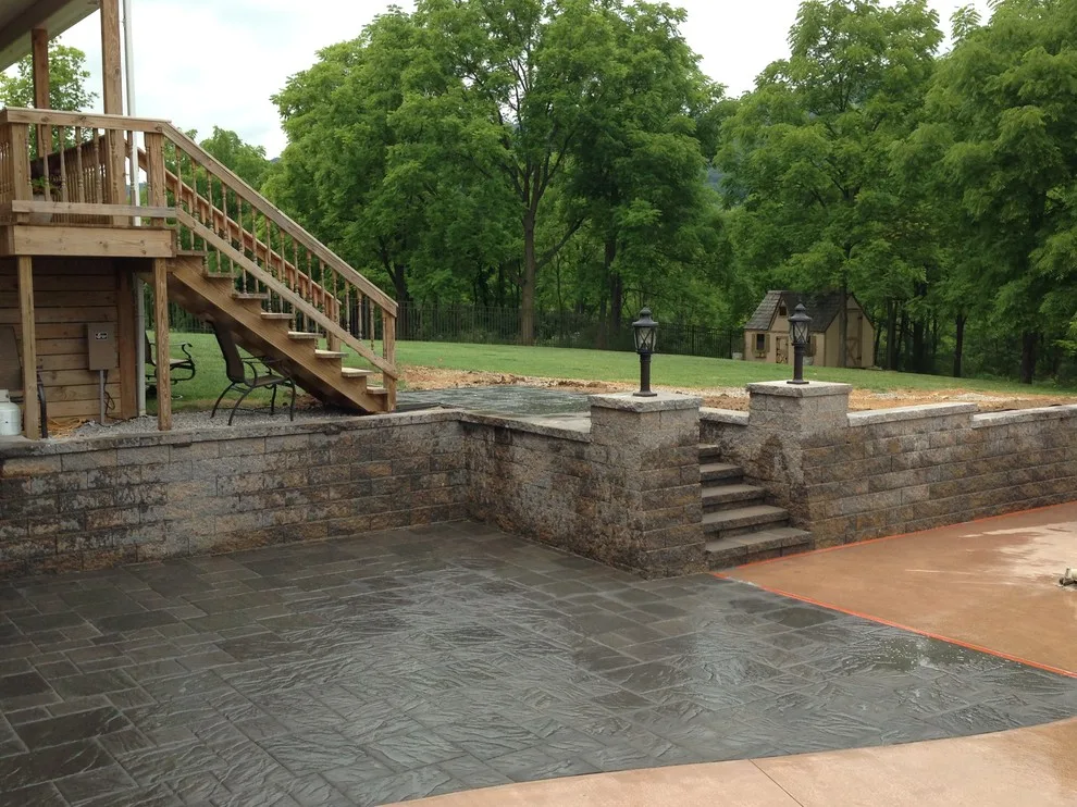 Wall and Patio Retention Project by JRS Landscaping LLC - Photo 9