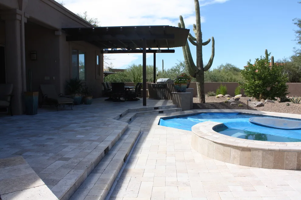Tucson Limestone by Santa Rita Landscaping, Inc. - Photo 8