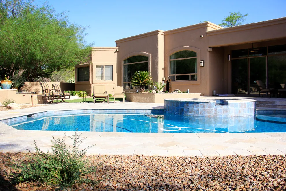 Tucson Limestone by Santa Rita Landscaping, Inc. - Photo 10