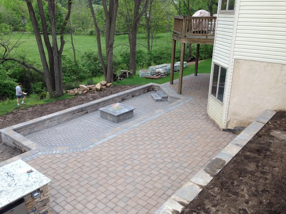 Dual-Level Patio and Kitchen by JRS Landscaping LLC - Photo 14
