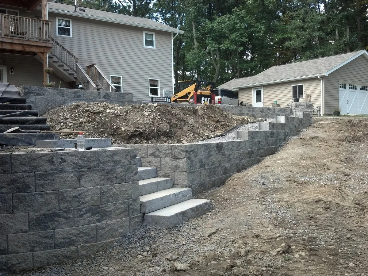 Pathway and Patio Walls by JRS Landscaping LLC - Photo 3