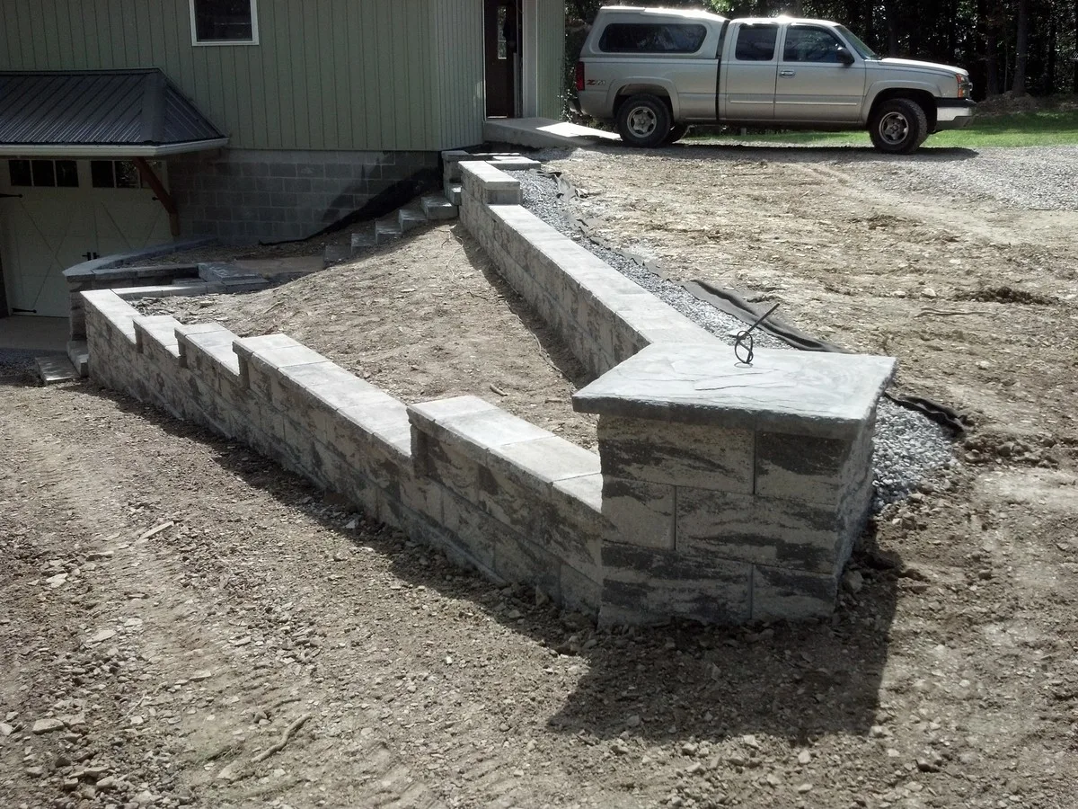 Pathway and Patio Walls by JRS Landscaping LLC - Photo 2