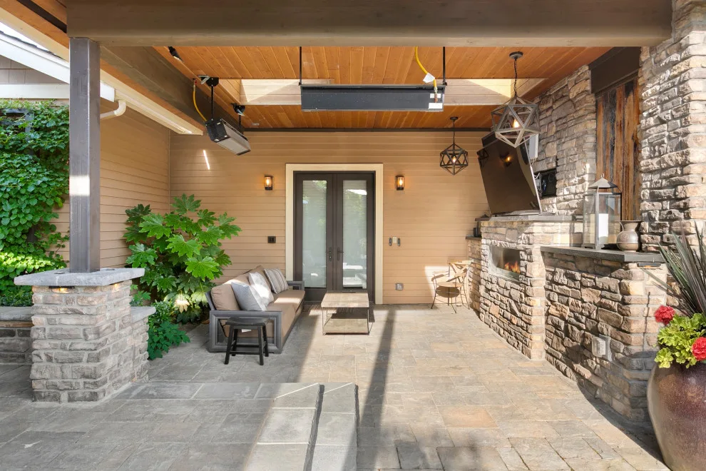 Yarrow Point Triangular Roof Outdoor Space by London Design Build - Photo 4