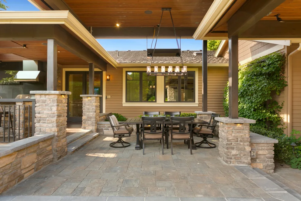 Yarrow Point Triangular Roof Outdoor Space by London Design Build - Photo 12