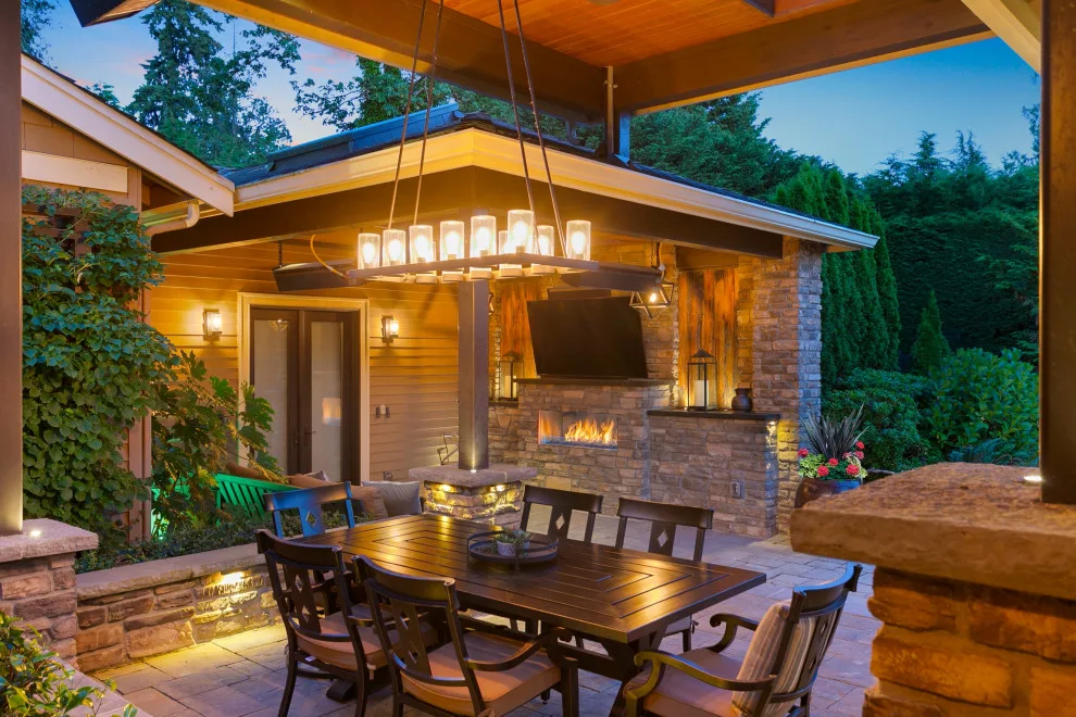 Yarrow Point Triangular Roof Outdoor Space by London Design Build - Photo 8