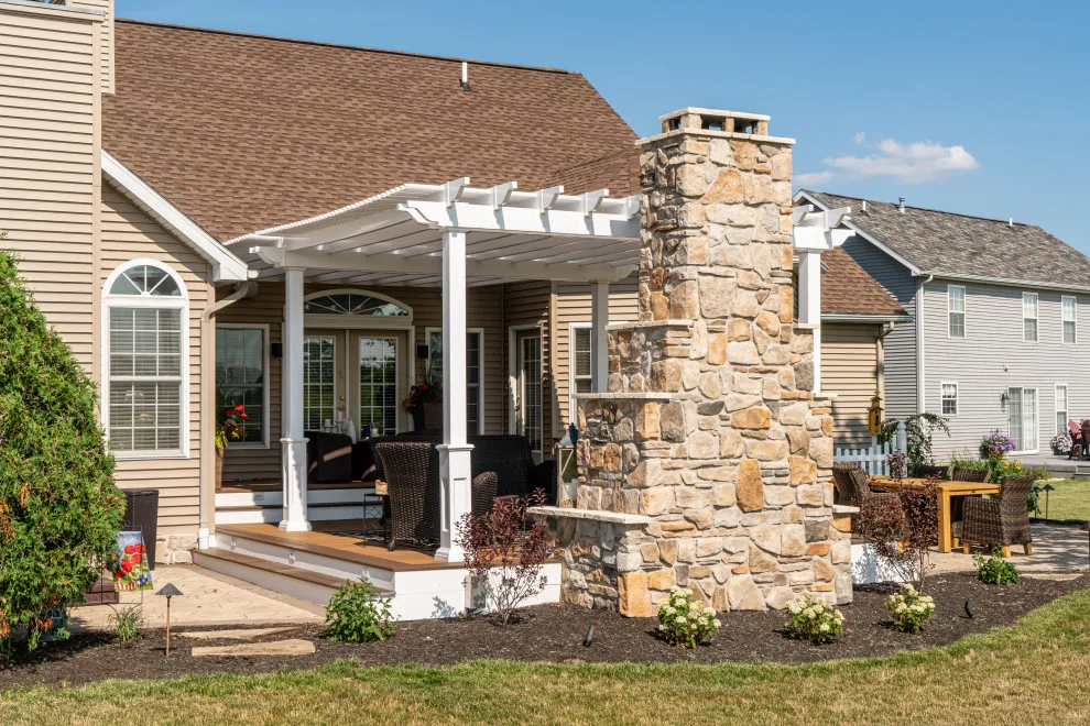 Triple Room Design for the Patio by Okaw Prairie Landscapes - Photo 4