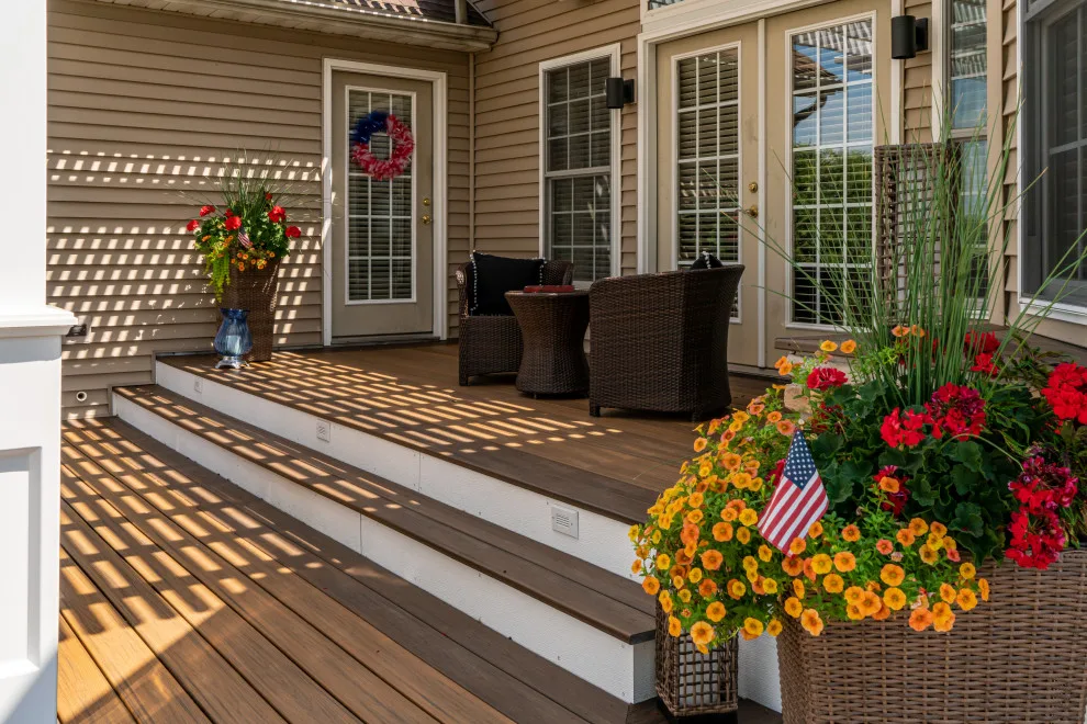 Triple Room Design for the Patio by Okaw Prairie Landscapes - Photo 2