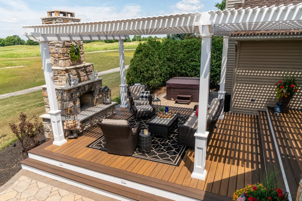 Triple Room Design for the Patio by Okaw Prairie Landscapes - Photo 11