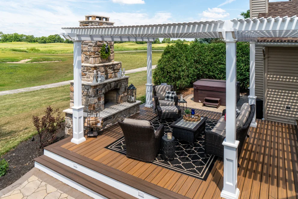 Triple Room Design for the Patio by Okaw Prairie Landscapes - Photo 12