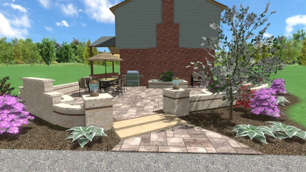 Three-Dimensional Design by Schellhaas Landscape Construction - Photo 12