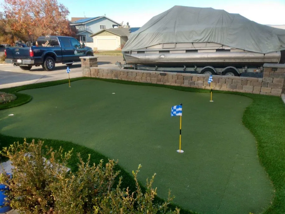 Synthetic Lawn Installation - Artificial Grass by Nickel Creek Landscape & Design - Photo 10
