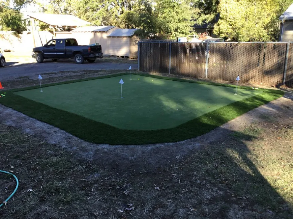 Synthetic Lawn Installation - Artificial Grass by Nickel Creek Landscape & Design - Photo 4