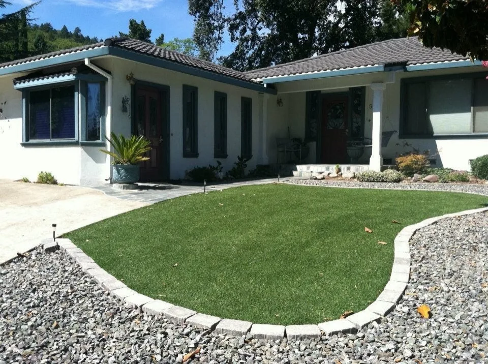 Synthetic Lawn Installation - Artificial Grass by Nickel Creek Landscape & Design - Photo 9