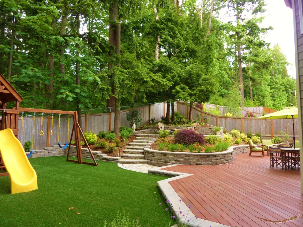 Newcastle Decking, Turf, and Landscaping by London Design Build - Photo 2