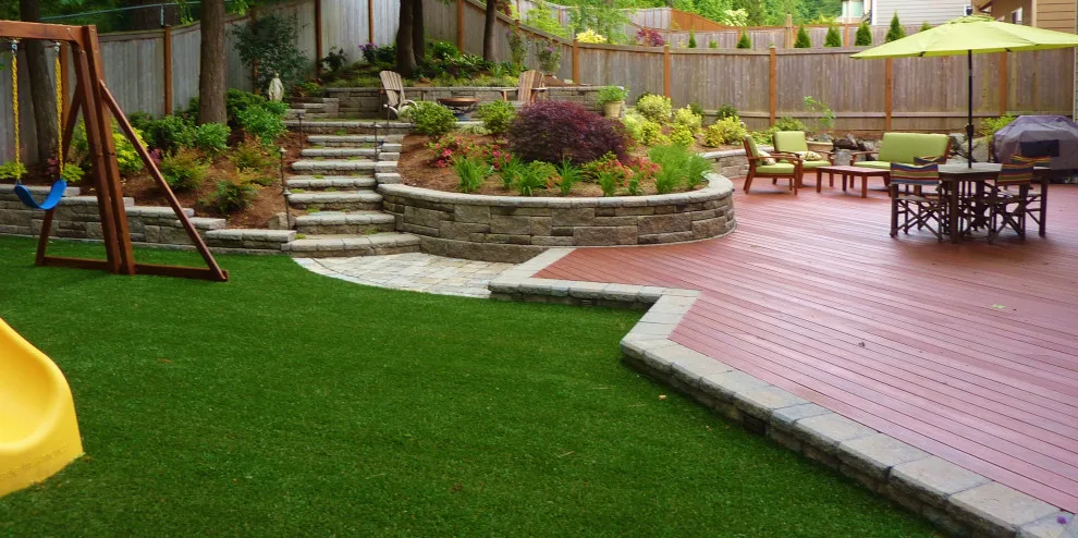 Newcastle Decking, Turf, and Landscaping by London Design Build - Photo 8