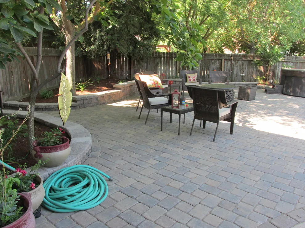 Socially Crafted Backyard by R Lacy Interlocking Pavers - Photo 4