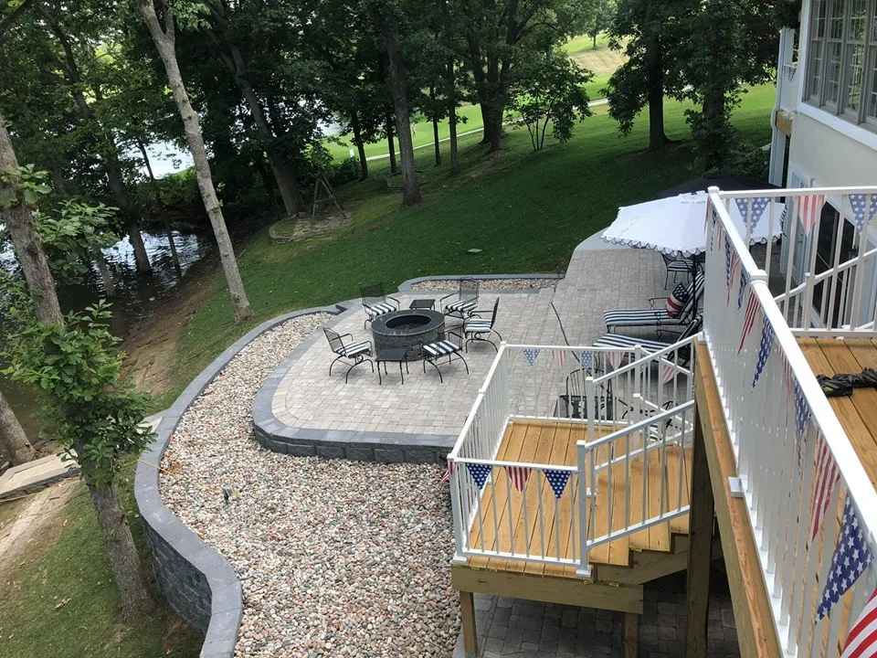 Lakeside Escape - New Deck and Patio by R&D Lawn Care And Landscaping - Photo 2
