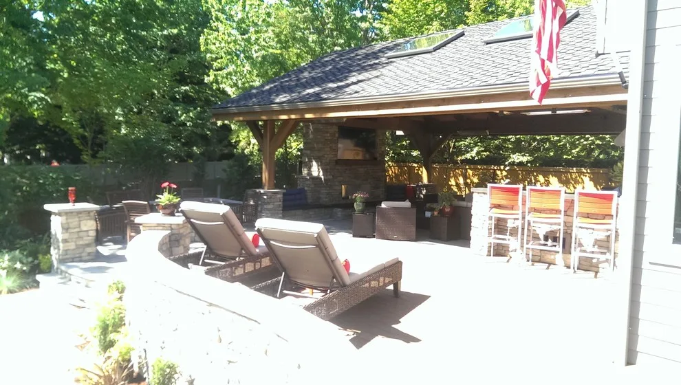 Sammamish Elevated Outdoor Living and Landscaping by London Design Build - Photo 2