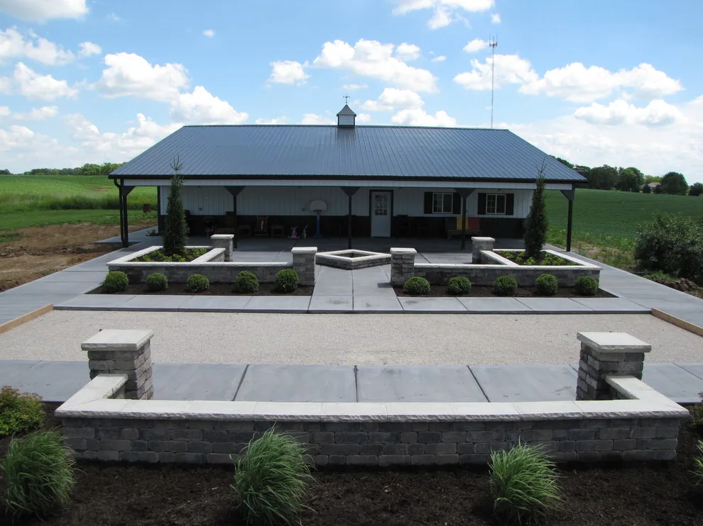 Bocce Ball Court and Fire Pit by Outdoor Innovations - Photo 5