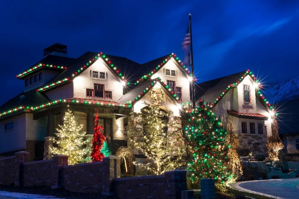 Holiday Illumination Design and Setup by Red Moose Landscape Maintenance - Photo 3