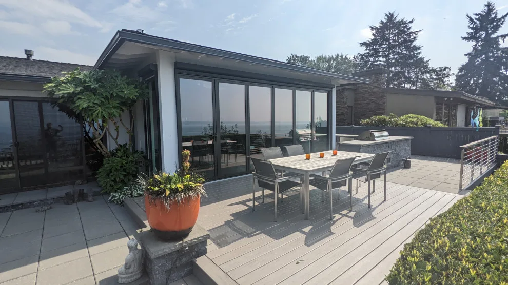 Seattle View Deck and Firepit by London Design Build - Photo 5