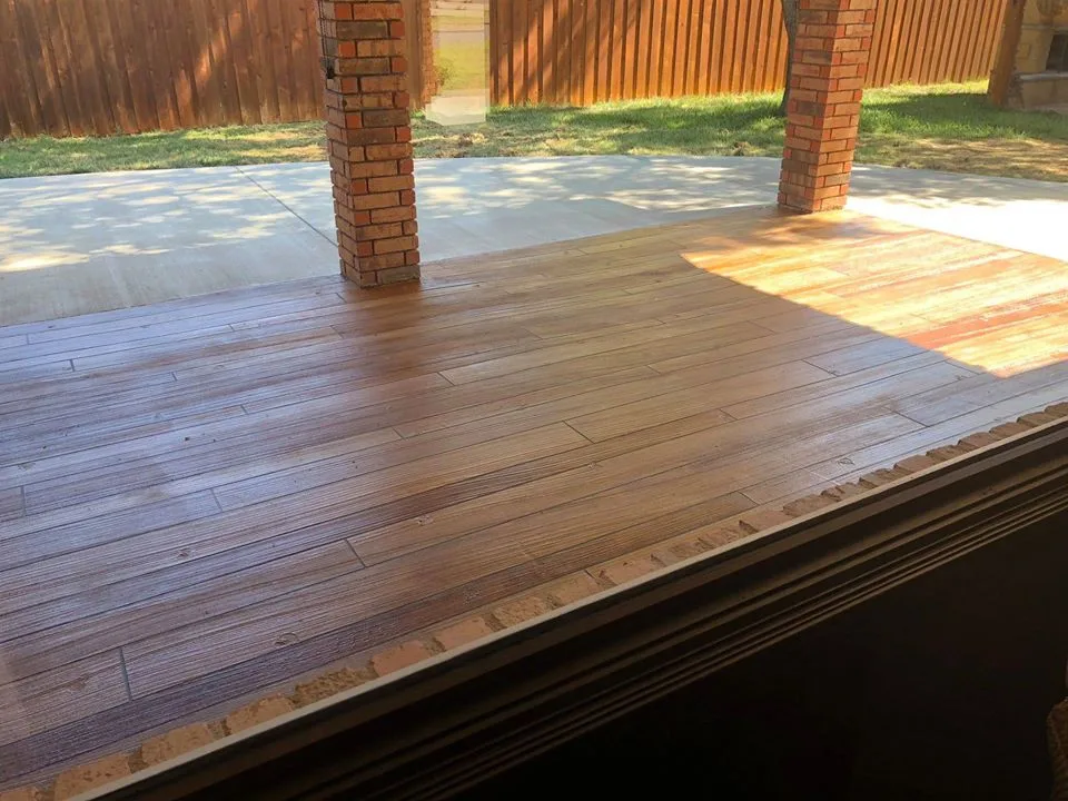 Veranda and Pathway Installations by Concrete Decorative Coating Systems - Photo 3
