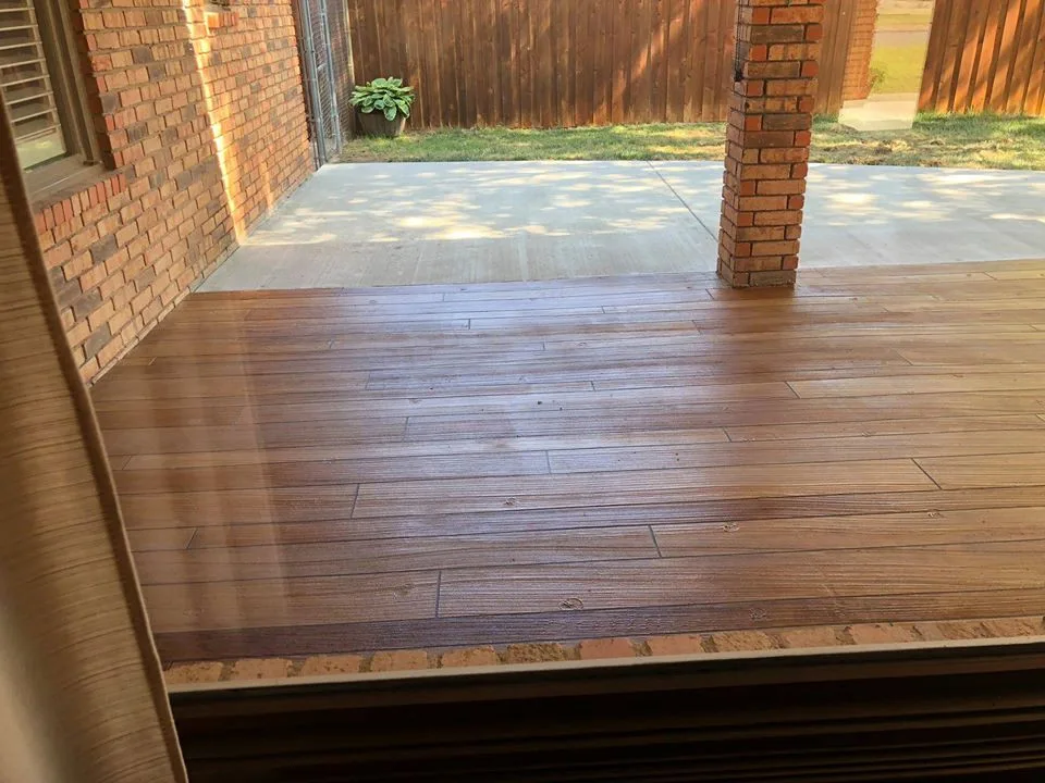 Veranda and Pathway Installations by Concrete Decorative Coating Systems - Photo 2