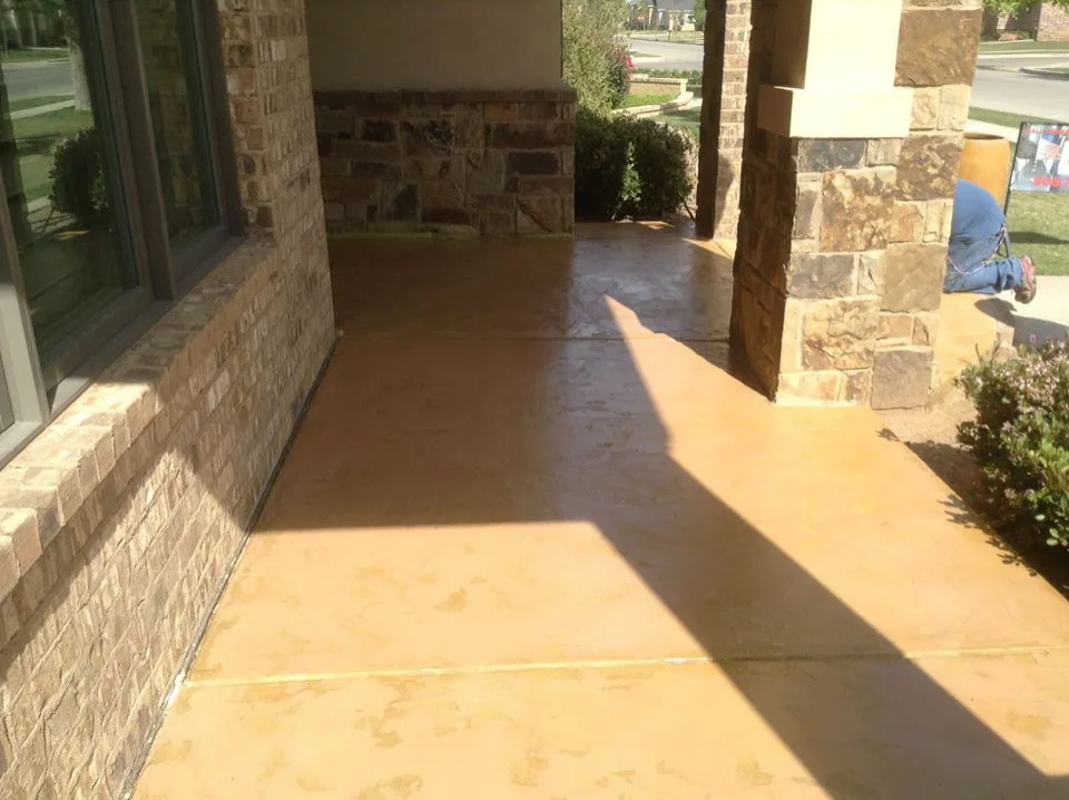 Personalized Entryway by Concrete Decorative Coating Systems - Photo 10