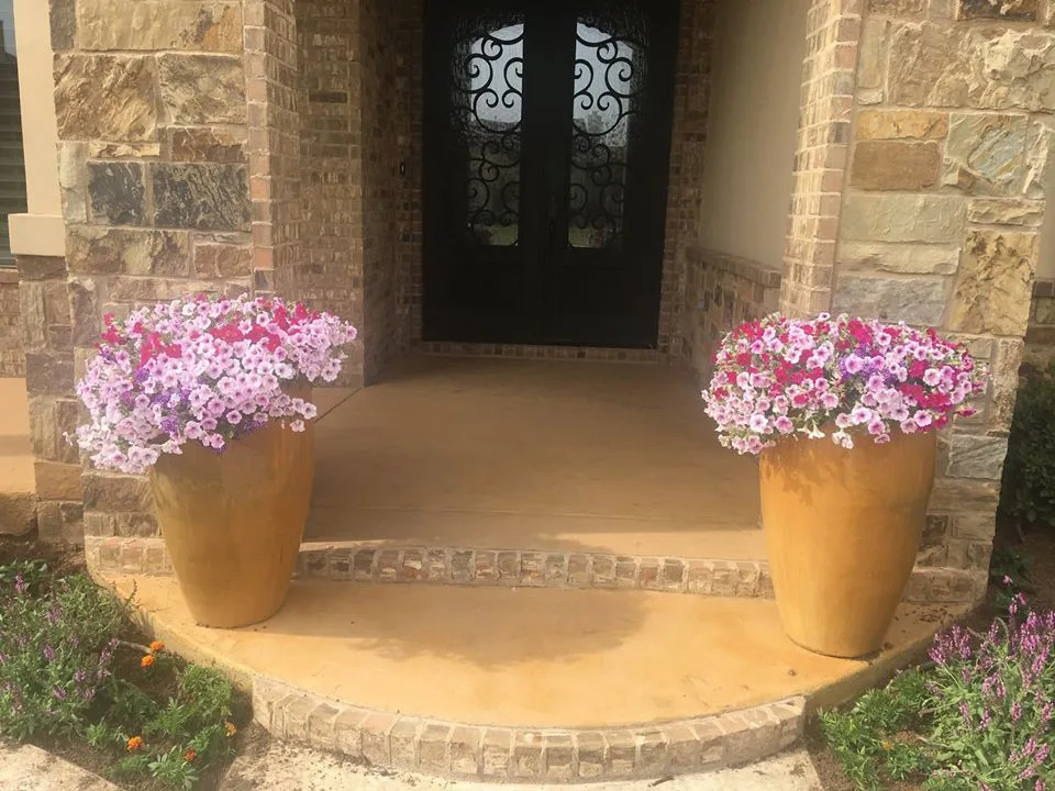 Personalized Entryway by Concrete Decorative Coating Systems - Photo 4