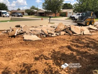 Cement Driveway and Patio by Concrete Decorative Coating Systems - Photo 4