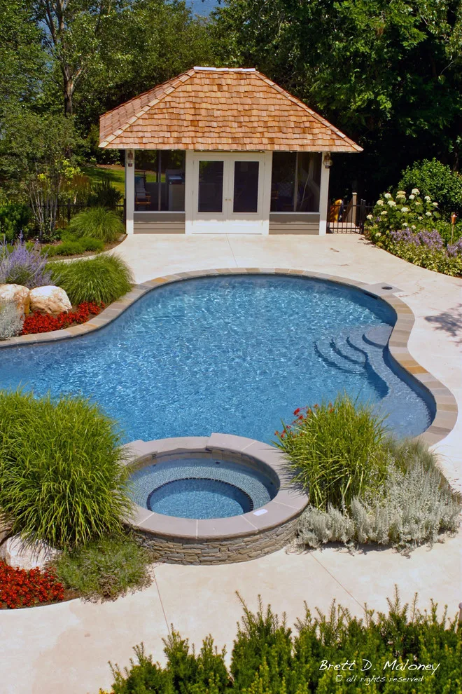 Countryside Pool Retreat by Brett Maloney Landscapes, LLC - Photo 3