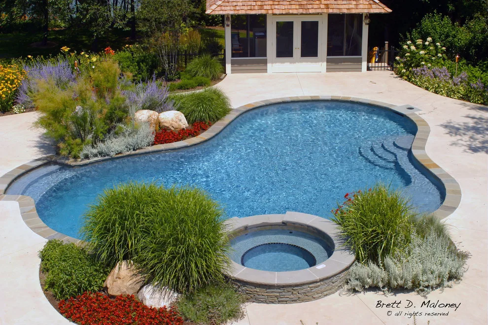 Countryside Pool Retreat by Brett Maloney Landscapes, LLC - Photo 4