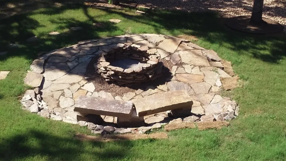 Bespoke Fire Pit and Turf Installation by 2 J's & Sons - Photo 5