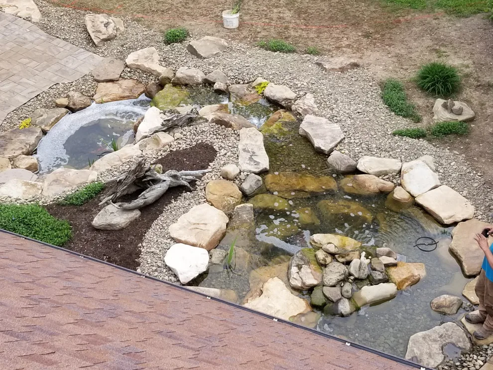 Twin Pond with Isle by Shaylor's Ponds & Patios - Photo 3