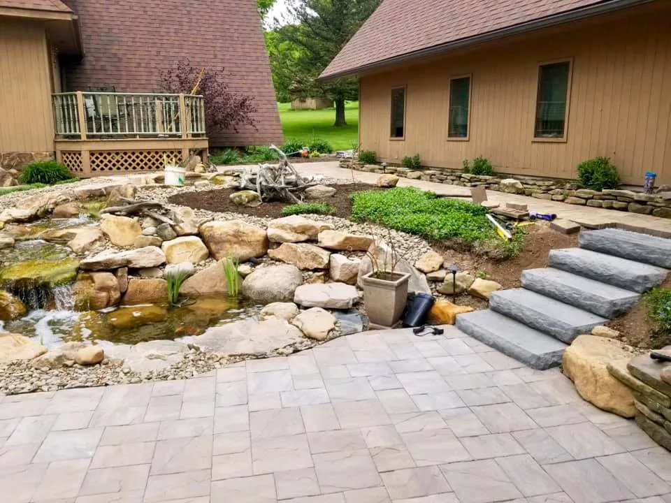 Twin Pond with Isle by Shaylor's Ponds & Patios - Photo 4