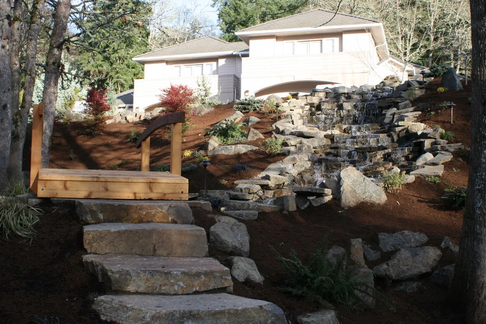 Eugene Waterfall on the Hillside by Graham Landscape And Design - Photo 13