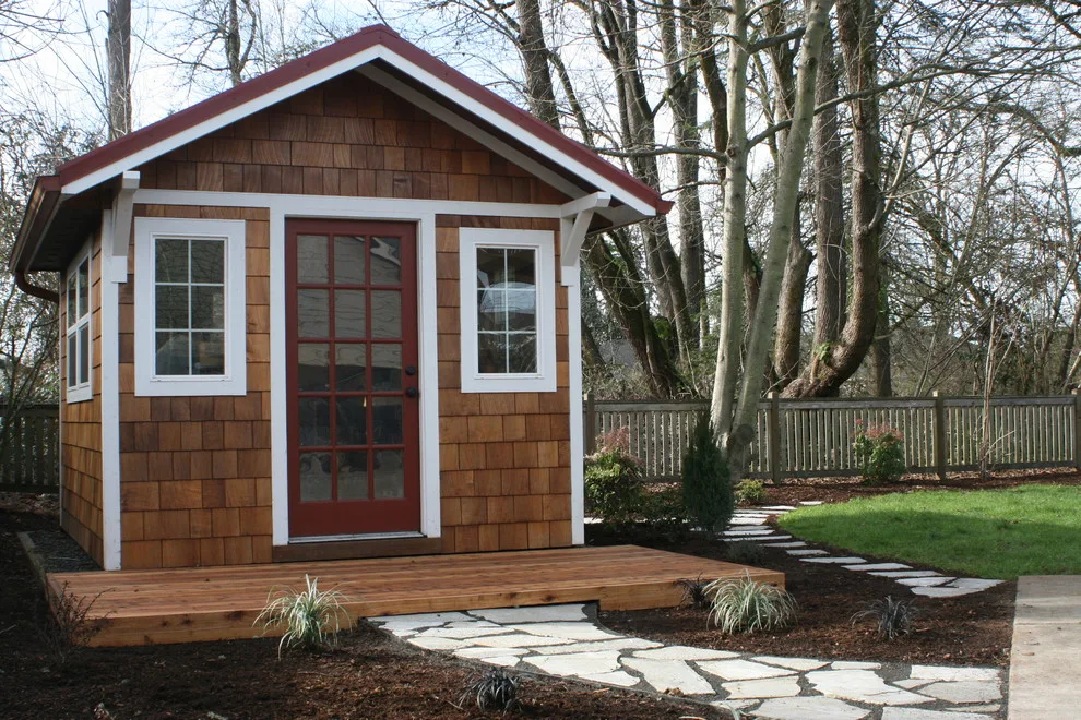 Eugene Pacific Northwest Shed by Graham Landscape And Design - Photo 3