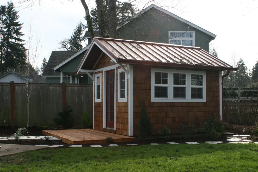 Eugene Pacific Northwest Shed by Graham Landscape And Design - Photo 5