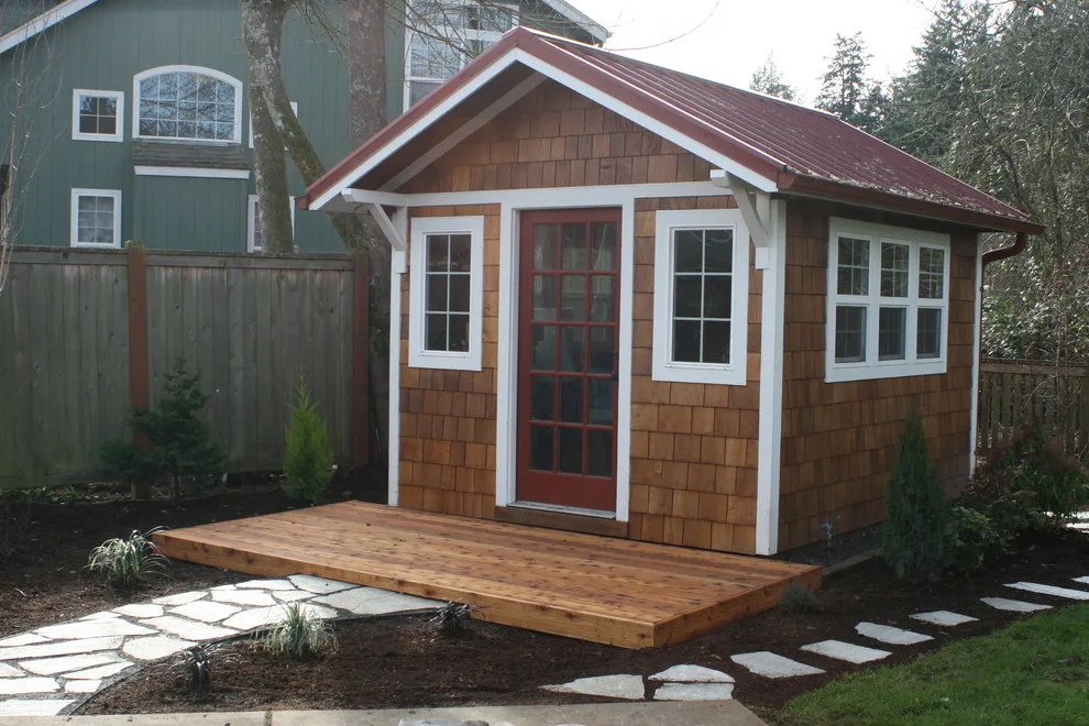 Eugene Pacific Northwest Shed by Graham Landscape And Design - Photo 4