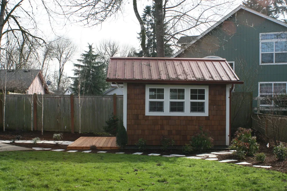 Eugene Pacific Northwest Shed by Graham Landscape And Design - Photo 2