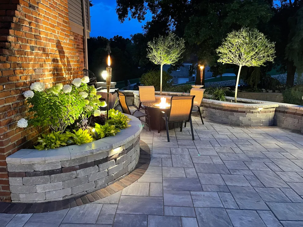 Spacious Patio for Families by Schellhaas Landscape Construction - Photo 11